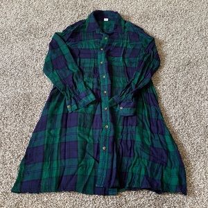 Medium Old Navy flannel dress